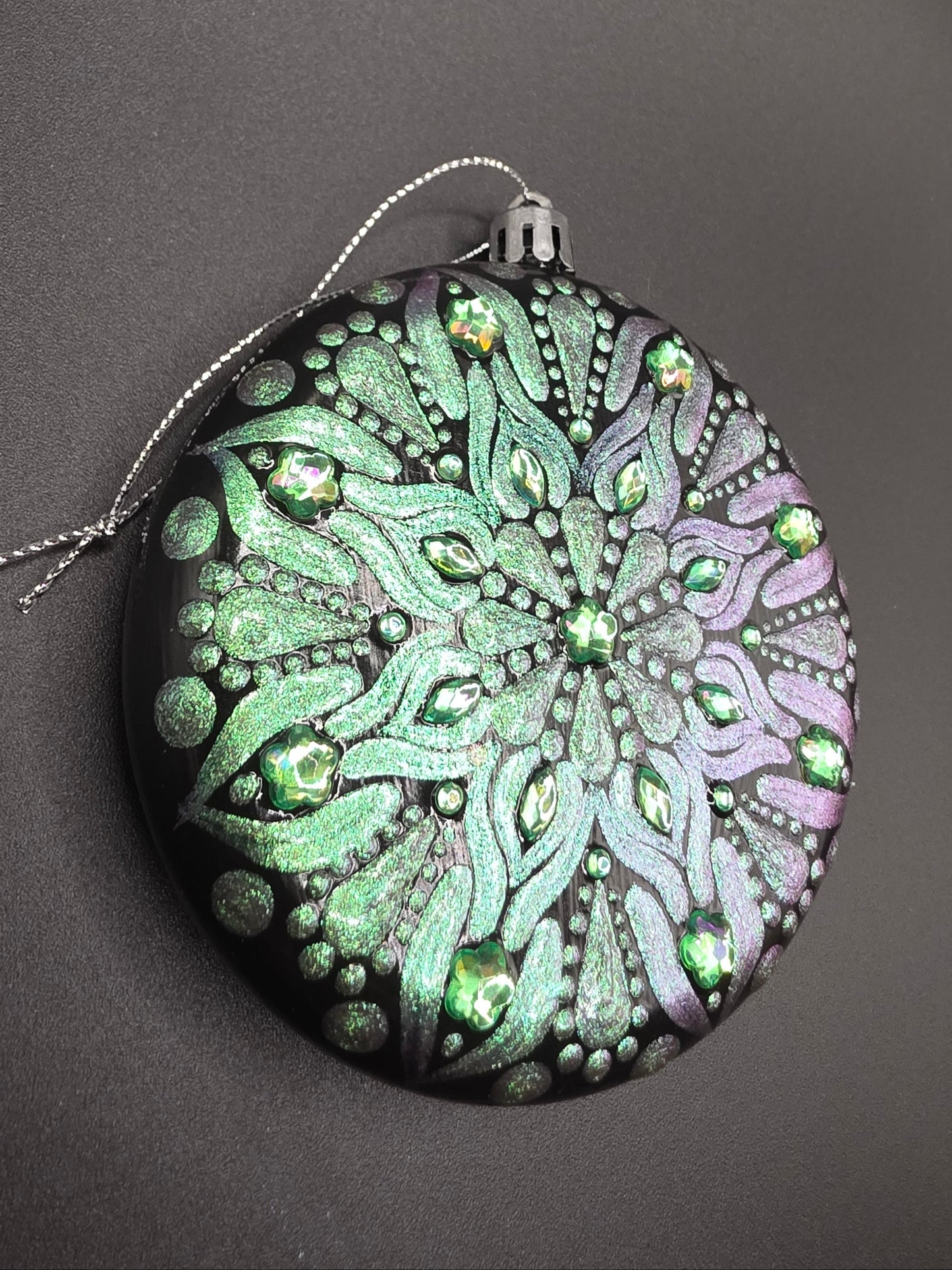 Colorshift Rhinestone Ornament