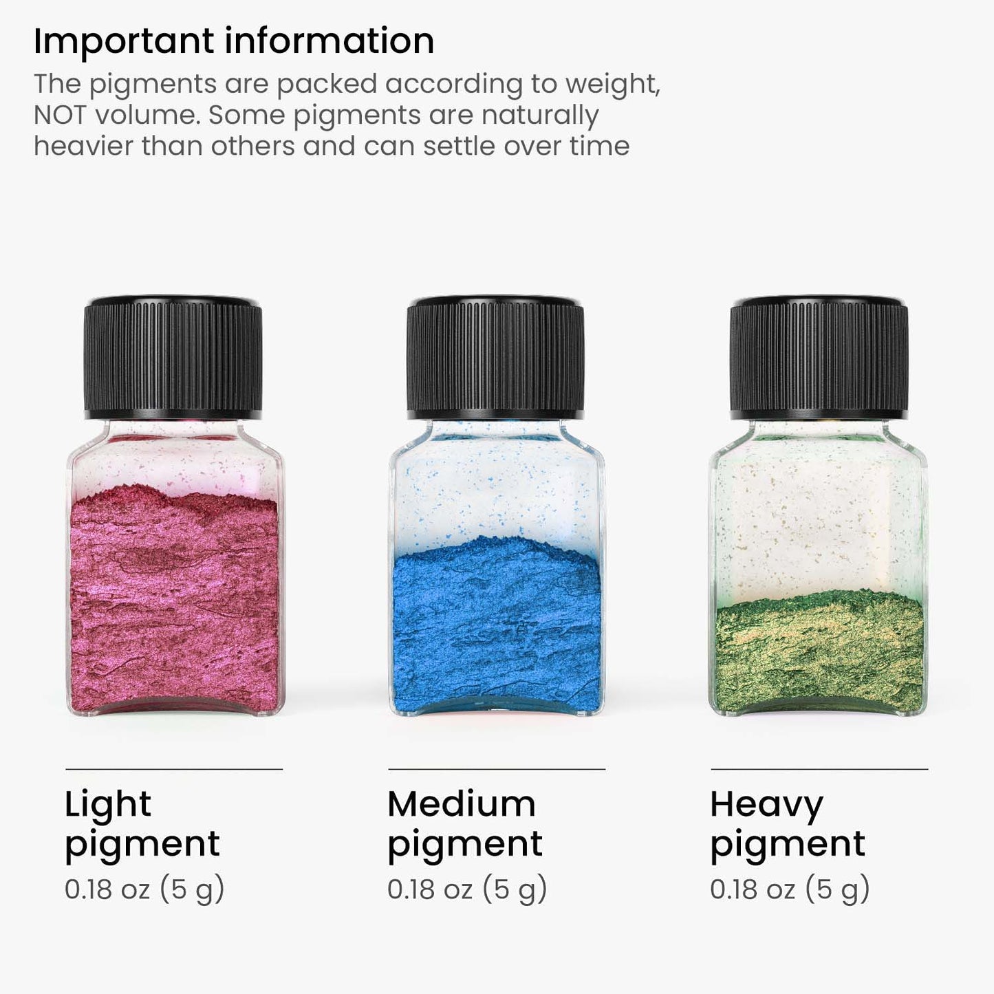 Mica powders (Chrome & Colorshift)