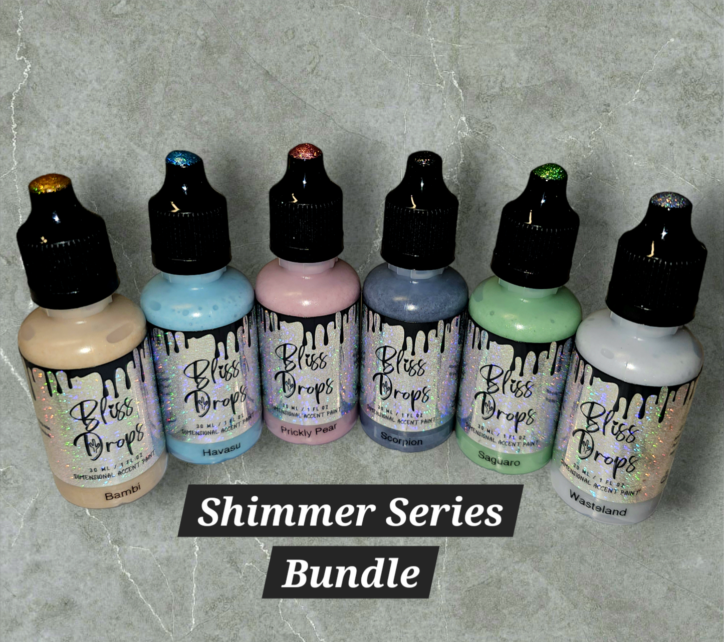Shimmer Series Set - Bliss Drops
