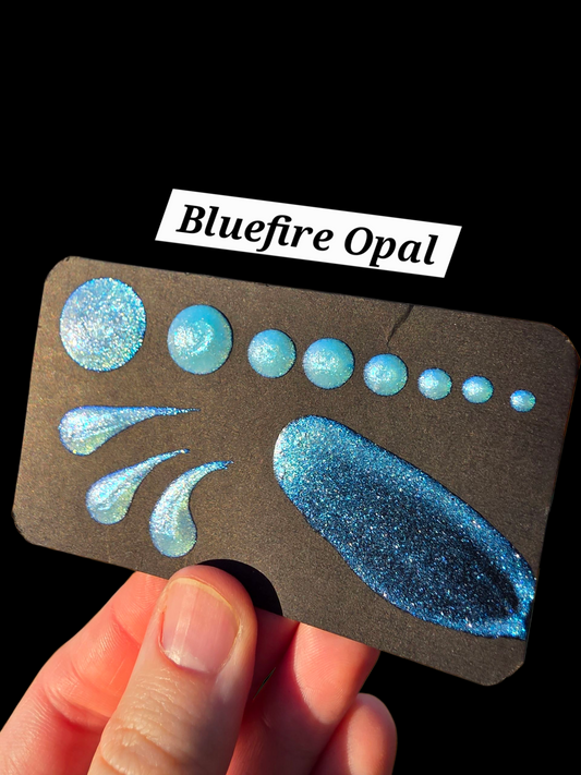 Bliss Drop - Diamond Pastel Series - Bluefire Opal