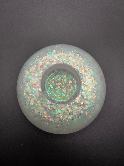 Shimmer Stones - Small Tealight 4.2 inch -#1