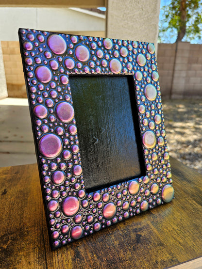 Glue color shift 4x6 photo frame