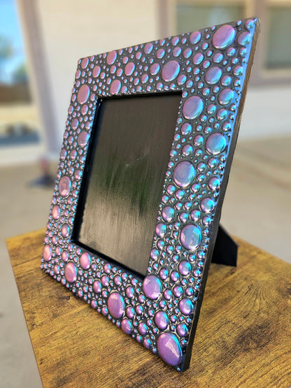 Glue color shift 5x7 photo frame