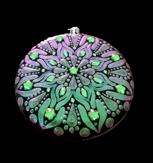 Colorshift Rhinestone Ornament