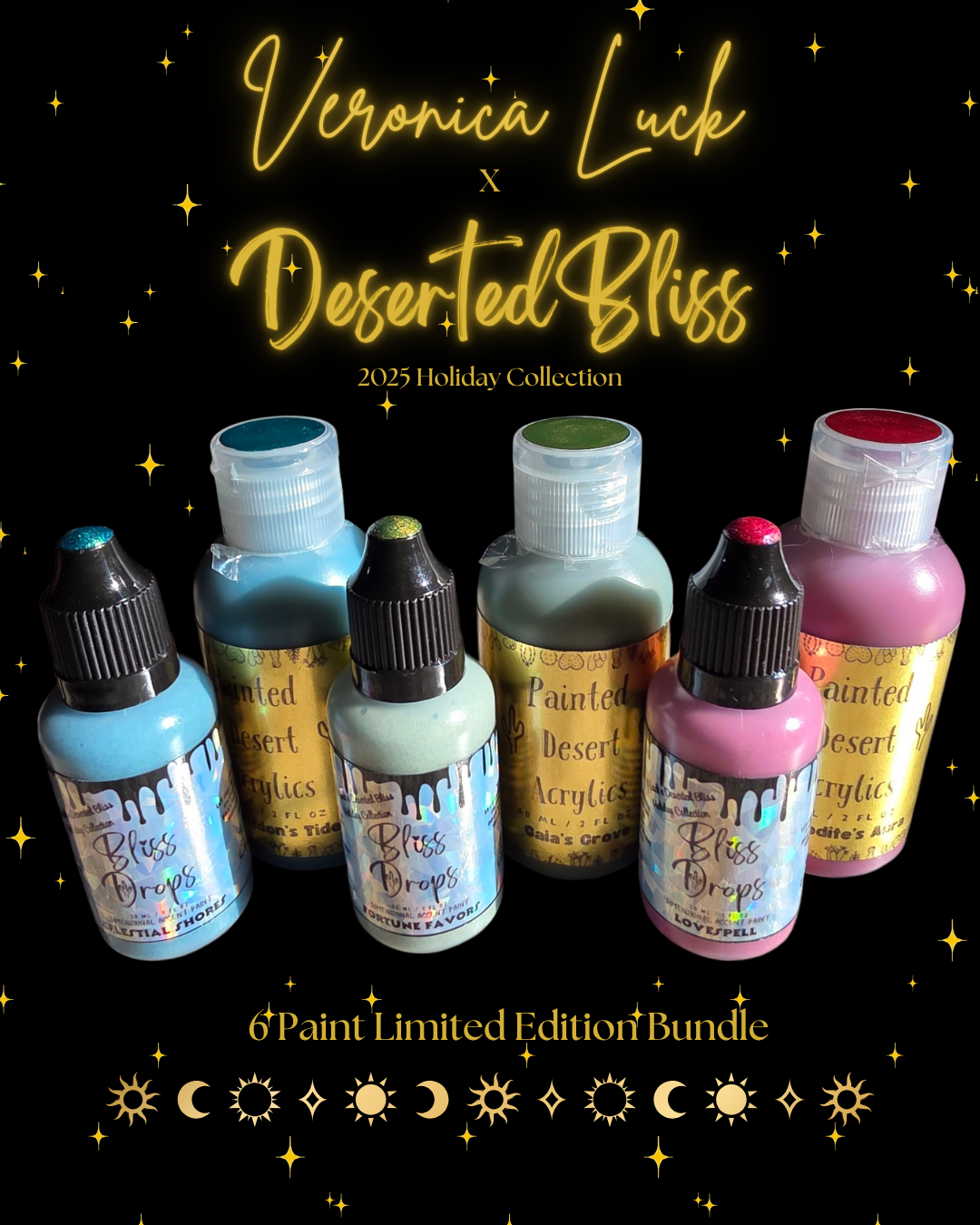 Veronica Luck x Deserted Bliss Holiday Collection 2025 - Limited Edition Bundle