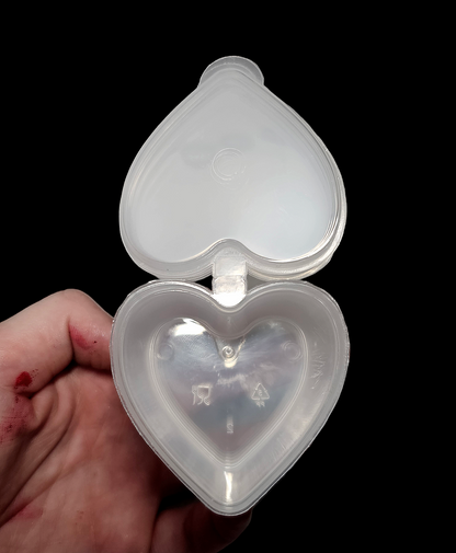 Heart Shaped Paint Pots - 1.5oz