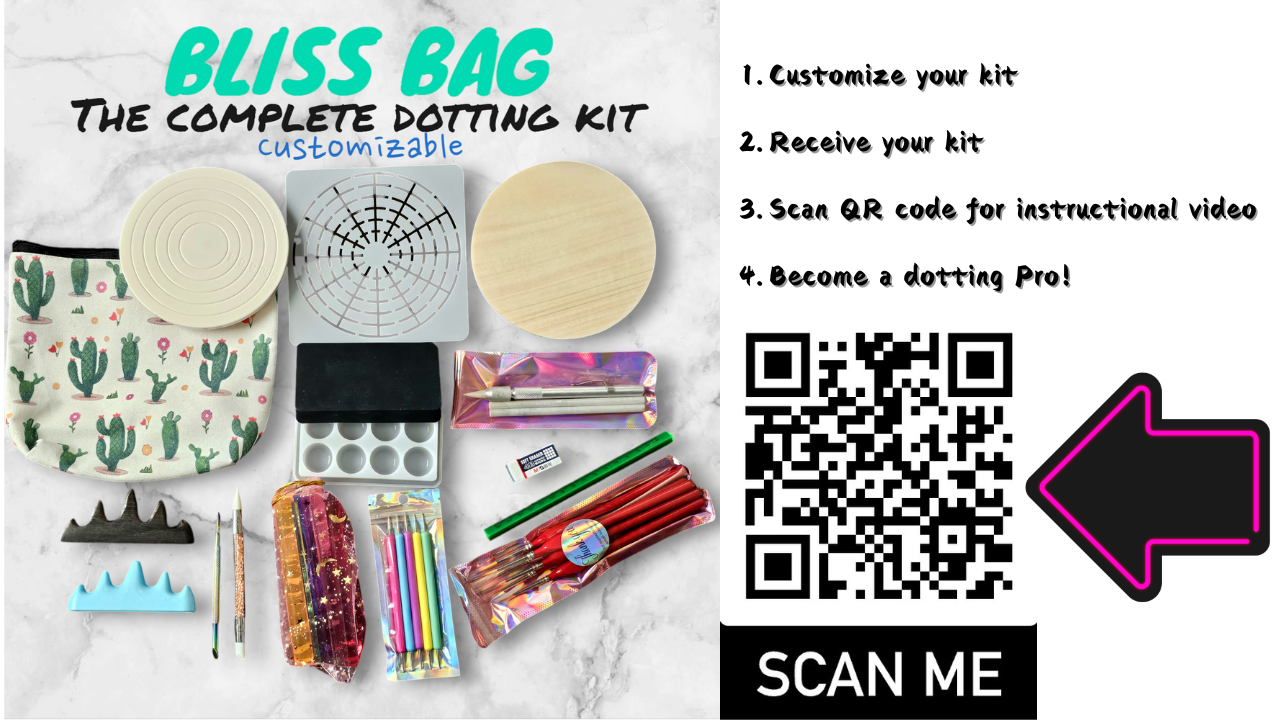 Bliss Bag Dotting Kit - Customizable