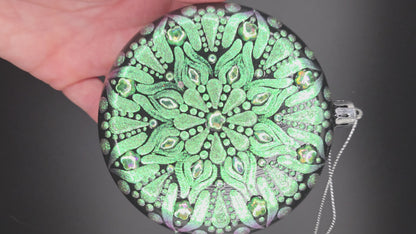 Colorshift Rhinestone Ornament